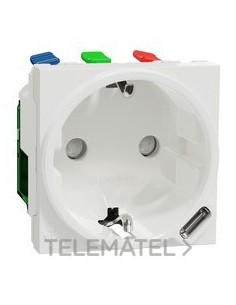 TOMA CTE.ALEM.+USB C 10,5W BL