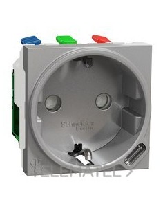 TOMA CTE.ALEM.+USB C 10,5W Al