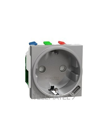 TOMA CTE.ALEM.+USB C 10,5W Al