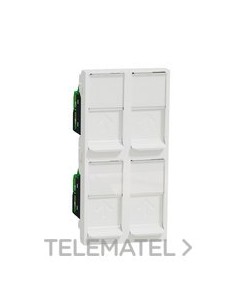 TOMA CUADPL.RJ45 UTP CAT.6 POLAR