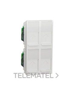TOMA CUADPL.RJ45 UTP CAT.5e POLAR