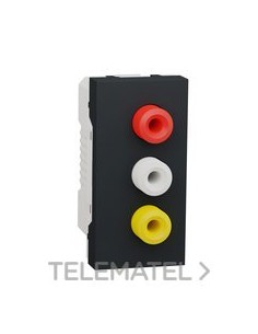 TOMA AUDIO-VIDEO 3 RCA 1 MOD.ANTR.