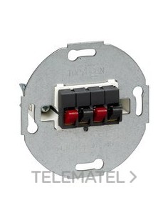 TOMA ALTAVOZ DOBLE ANTRACITA