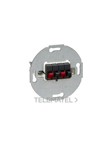 TOMA ALTAVOZ DOBLE ANTRACITA