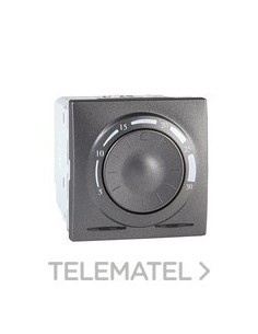 TERMOSTATO SERIE ÚNICA GRAFITO