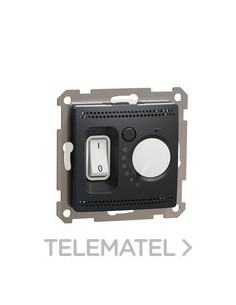 TERMOSTATO PARA SUELO 16A ANTRACITA