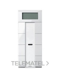 TERMOSTATO ELEGANCE PULS.PLUS 4 EL.BL