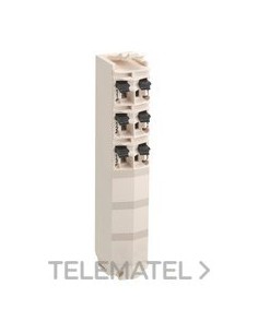 TERMINAL BLOCK 6 PINES 24V DC BLANCO