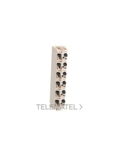 TERMINAL BLOCK 12 PINES 24V DC BLANCO