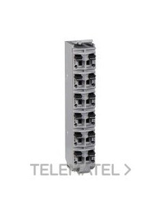 TERMINAL BLOCK 12 PINES 24V DC GRIS