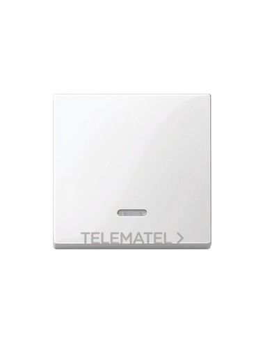 TECLA SIMPLE CON VISOR ELEGANCE BLANCO