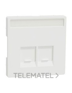 TECLA DBL.RJ45 ETIQ.D-LIFE BL
