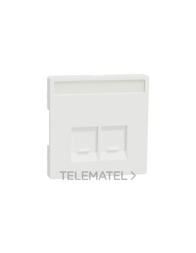 TECLA DBL.RJ45 ETIQ.D-LIFE BL