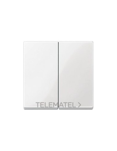 TECLA DOBLE ELEGANCE BLANCO