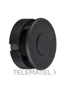 TAPÓN OBTURADOR PLÁSTICO NEGRO