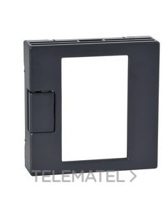 TAPA TERMOSTATO TÁCTIL ANTRACITA