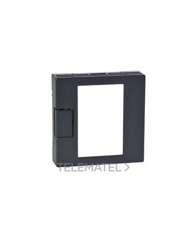 TAPA TERMOSTATO TÁCTIL ANTRACITA