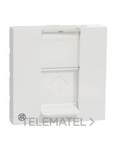 TAPA RJ45 KEYSTONE/SYSTIMAX 2 MOD.BL