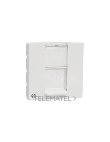 TAPA RJ45 KEYSTONE/SYSTIMAX 2 MOD.BL