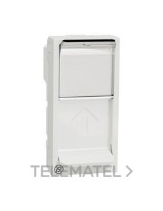 TAPA RJ45 KEYSTONE/SYSTIMAX 1 MOD.BL