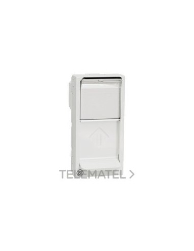 TAPA RJ45 KEYSTONE/SYSTIMAX 1 MOD.BL