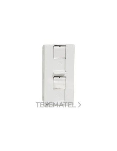 TAPA RJ45 2xKeystone/Systimax 4 MOD.
