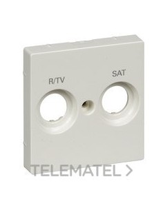 TAPA R/TV-SAT ELEGANCE/AQUADESIGN BLANCO