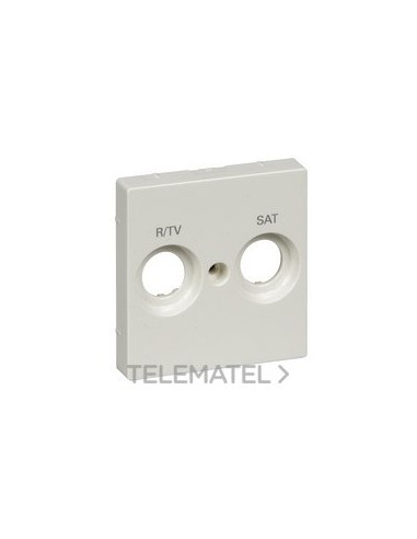 TAPA R/TV-SAT ELEGANCE/AQUADESIGN BLANCO