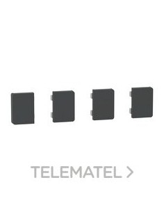 TAPA PULSADOR KNX 4 ELEMENTOS ANTRACITA