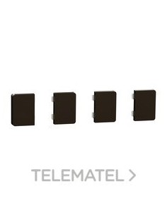 TAPA PULSADOR KNX 4 ELEMENTOS MOCCA