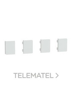 TAPA PULSADOR KNX 4 ELEMENTOS BLANCO