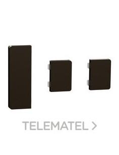 TAPA PULSADOR KNX 3 ELEMENTOS MOCCA
