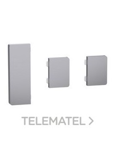 TAPA PULSADOR KNX 3 ELEMENTOS ALUMINIO