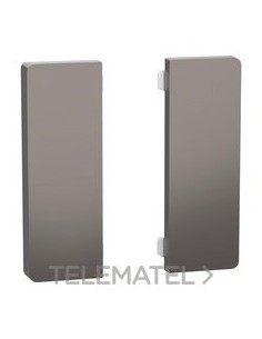 TAPA PULSADOR KNX 2 ELEMENTOS NÍQUEL