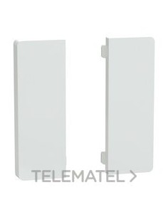 TAPA PULSADOR KNX 2 ELEMENTOS BLANCO
