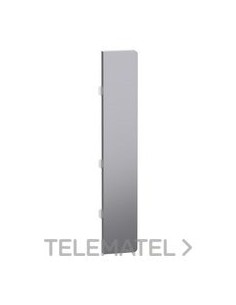 TAPA PULSADOR KNX 1 ELEMENTO ALUMINIO