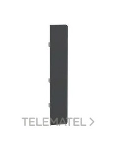 TAPA PULSADOR KNX 1 ELEMENTO ANTRACITA