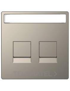 TP.T.DBL.TIPO RJ45 KEYSTONE COLOR NQ D-L