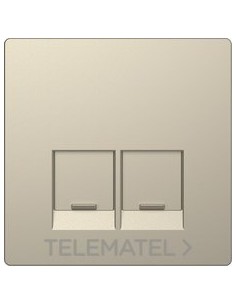 TP.P/T.DBL.TIPO RJ45 D-LIFE COLOR SAHARA