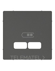 TP.T.CAR.DBL.TIPO USB 2100mA COLOR ANTR.