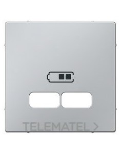 TP.T.CAR.DBL.TIPO USB 2100mA COLOR Al