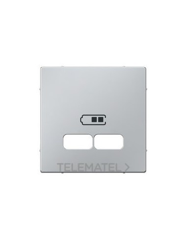 TP.T.CAR.DBL.TIPO USB 2100mA COLOR Al