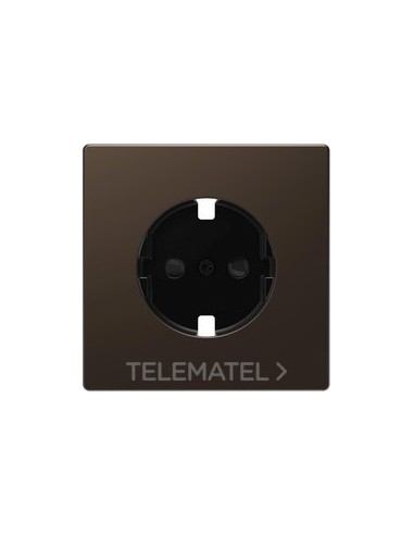 TP.BA.SCHUKO 16A D-LIFE COLOR MOCCA POLI