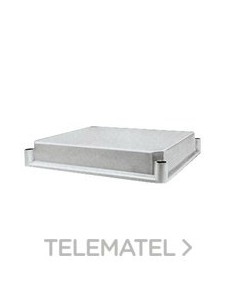 TP.OPC.PLS 27x27x4,5cm POLIC.GR RAL 7035