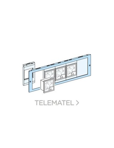 TAPA METÁLICA COMPONIBLE PARA PLACAS