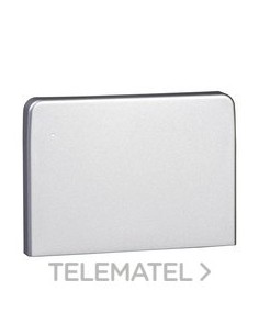 TAPA FINAL OPTILINE 45 75x55mm ALUMINIO
