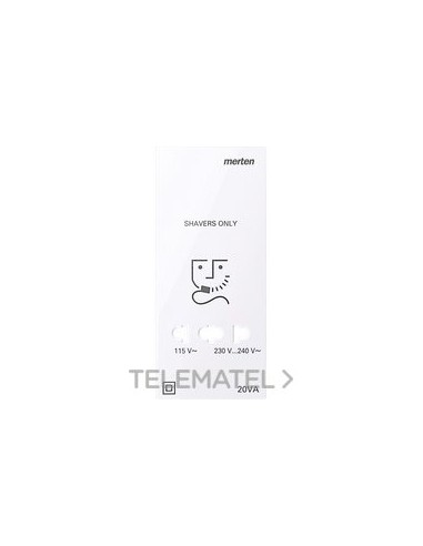 TAPA ENCHUFE AFEITADORA DLIFE ÁRTICO