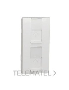 TAPA DOBLE RJ45 S-ONE POLAR