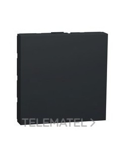 TAPA CIEGA 2 MÓDULOS ANTRACITA