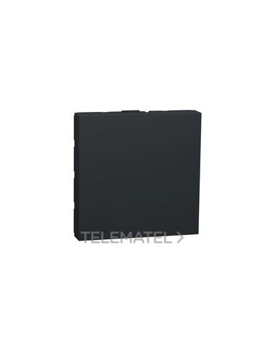 TAPA CIEGA 2 MÓDULOS ANTRACITA